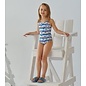 Hatley Nautical Whales Swimsuit By Hatley