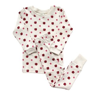 Parade Apples Print Organic Cotton 2 Piece PJ by Parade