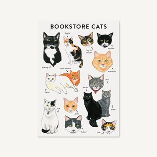 Book Bookstore Cats Flexi Journal