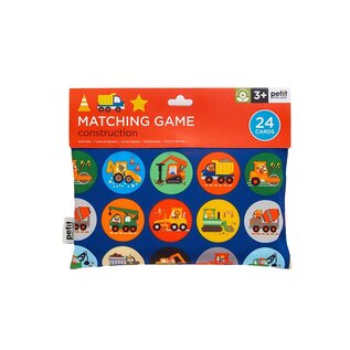 Construction Matching Game by Petit Collage (Memory Game)