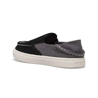 Sperry Black Charcoal Salty Washable Slip On Sneaker by Sperry