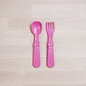 Re Play Spoon & Fork 8-Pack by Re-Play Recycled Plastic Dishware