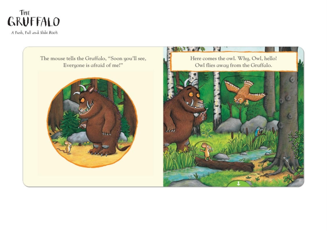 The Gruffalo: A Push, Pull and Slide Book 