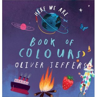 Book Here We Are Book of Colours Board Book by OliverJeffers
