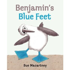 Book Benjamin's Blue Feet Hardcover Book