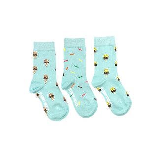 Friday Sock Co Organic Cotton 'Ice Cream, Popsicle, & Sprinkle' Socks by Friday Sock Co