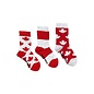 Friday Sock Co Organic Cotton Red & Grey Maple Leaf Canada Socks by Friday Sock Co