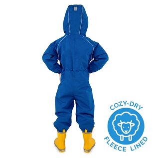 Jan & Jul by Twinklebelle Blue Colour Cozy Dry Fleece-Lined Waterproof Play Suit by Jan & Jul