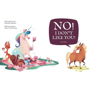 Unicorn (and Horse) Hardcover Book