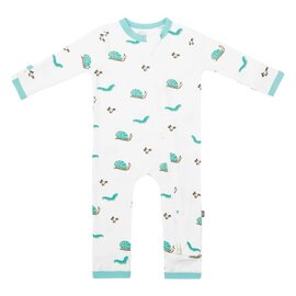 Kyte Baby Crawl Print Zippered Bamboo Romper by Kyte Baby