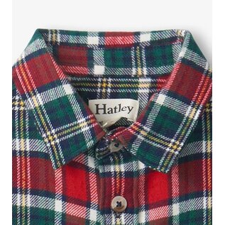 Hatley Winter Plaid Toddler Button Down