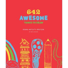 Young Artitst's Edition: 642 Awesome Things to Draw Sketch Book with Prompts