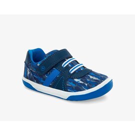 Stride Rite SR Thompson Style Sneaker Navy Shark by Stride Rite