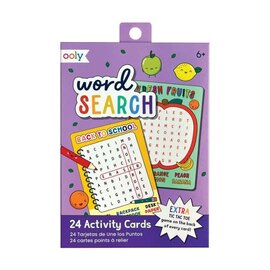 Ooly Word Search Activity Cards by Ooly