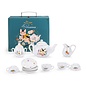 Moulin Roty Les Parisiennes Ceramic Tea Set in Case by Moulin Roty