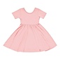 Kyte Baby Short Sleeve Bamboo Twirl Dress in Crepe by Kyte