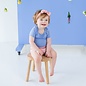 Kyte Baby Short Sleeve Periwinkle Colour Bamboo Bodysuit by Kyte Baby