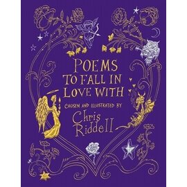 Book Poems to Fall in Love With by Chris Riddell Hardcover Book