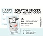 Retro Video Game Scratch Off Valentine 24 Pack