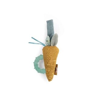 Moulin Roty Carrot Teething Rattle by Moulin Roty
