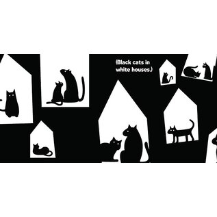 Book Black Cat & White Cat Board Book
