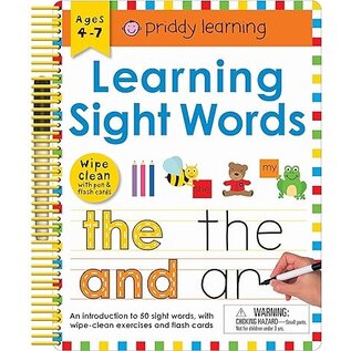 Book Wipe Clean: Learning Sight Words Dry Erase Book