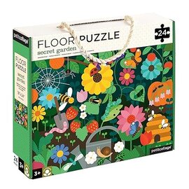 Petit Collage Secret Garden Floor Puzzle (24 Piece) by Petit Collage