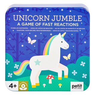 Petit Collage Unicorn Jumble Card Game -  A Game of Fast Reactions