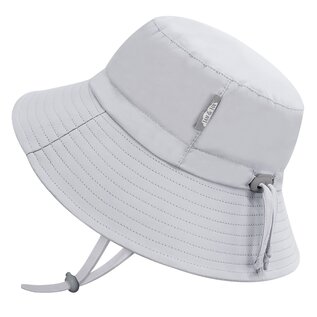 Jan & Jul by Twinklebelle Solid Colour Adjustable Size Cotton Bucket Hat UV Protection by Jan & Jul