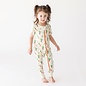 Parade Veggies Print Short Sleeve Zip Romper by Parade
