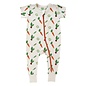 Parade Veggies Print Short Sleeve Zip Romper by Parade