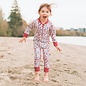 Honeysuckle 'Strike a Posie' Print UV Protection One Piece Suit