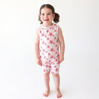 Parade Starfish Print Tank Romper by Parade