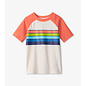 Hatley Surfer Stripe Short Sleeve Rashguard by Hatley