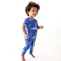 Parade Dinos Print Short Sleeve Zip Romper by Parade