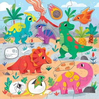 Mudpuppy Dinosaur Park Floor Puzzle by Mudpuppy
