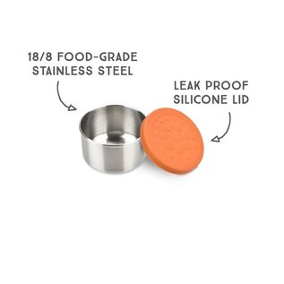 Lunchbots Lunchbots Stainless Steel Dip Containers - 3 Pack