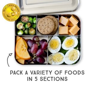 Lunchbots Lunchbots Large Stainless Steel Bento Box (940mL/4 Cups)