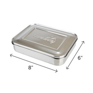 Lunchbots Lunchbots Large Stainless Steel Bento Box (940mL/4 Cups)