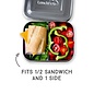 Lunchbots Lunchbots Medium Stainless Steel Bento Box (600mL/2.5 Cup)