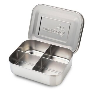 Lunchbots Lunchbots Medium Stainless Steel Bento Box (600mL/2.5 Cup)