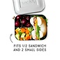 Lunchbots Lunchbots Medium Stainless Steel Bento Box (600mL/2.5 Cup)