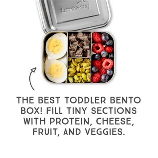 Lunchbots Lunchbots Small Stainless Steel Bento Box (470mL/2 Cup)
