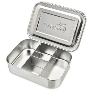 Lunchbots Lunchbots Small Stainless Steel Bento Box (470mL/2 Cup)