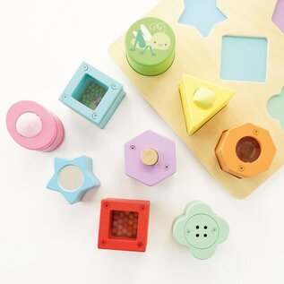 Le Toy Van Rainbow Sensory Shape Sorter