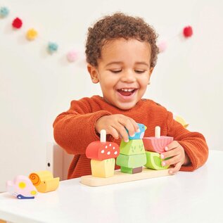 Le Toy Van Stacking Woodland Garden - My Stacking Garden Wooden Toy