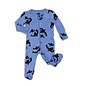 Silkberry Orca Print Bamboo Zip Up Footies