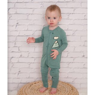 Silkberry West Coast Bamboo Two Way Zipper Romper