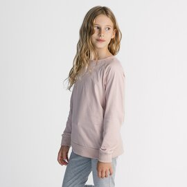 Mini Mioche Cloud Crew Raglan by Mini Mioche