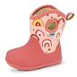 Jan & Jul by Twinklebelle Pink Rainbow Print Toasty Dry Lite Winter Boot by Jan & Jul